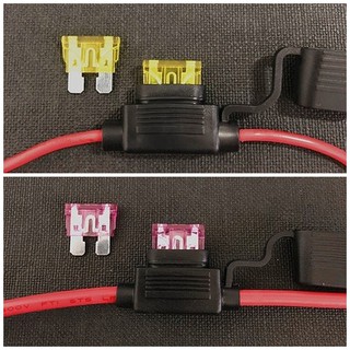 ฐานฟิวส์ DC กันน้ำ 20A 50A ใช้กับฟิวส์Standard In-Line fuse holder