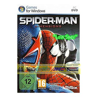 Spiderman SHATTERED DIMENSIONS DIMENSIONS CD DVD เกมแล็ปท็อปสําหรับคอมพิวเตอร์