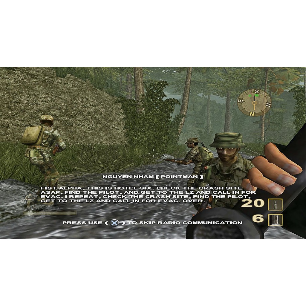 Ps2 เกมส์ VietCong Purple Haze