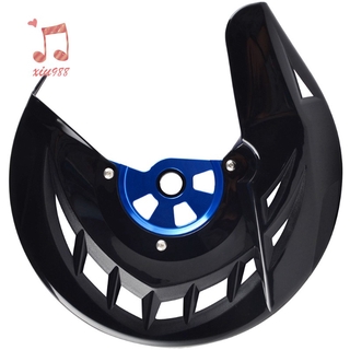 Front Brake Disc Guard Cover for Yamaha YZ WR YZF WRF 125 250 450 YZ125 YZ250 YZ125X YZ250X 06-2019 (Blue)