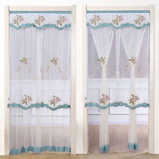 ม่านสเต็กใหม่ยุง Anti -lace High -end Double -layer Home Partition Curtain