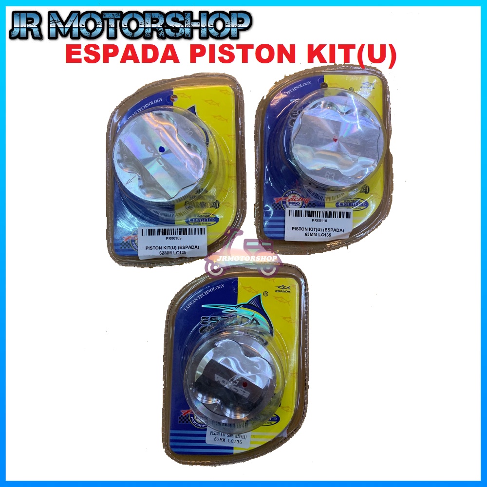 ชุดลูกสูบ ESPADA 57MM/60MM/62MM/63MM/65MM Y15/LC-135