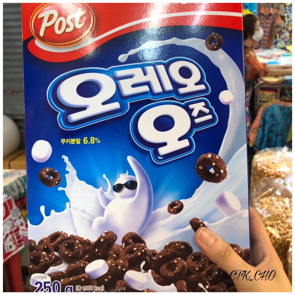 Oreo Cereal โอรีโอ้ ซีเรียล Oreo O's จากเกาหลี  พร้อมส่ง!!