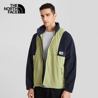 THE NORTH FACE M NOVELTY WIND JACKET -AP -AVIATOR NAVY WEEPING WILLOW เสื้อกันลม เสื้อแจ็คเก็ต เสื้อผ้าผู้ชาย