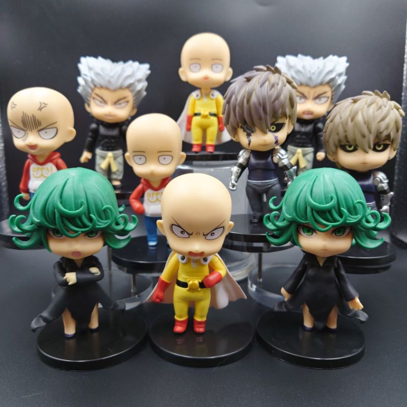 โมเดล One Punch Man วันพันช์แมน ขนาด 9-12 Cm 10 แบบ ราคาถูก งานสวยมากๆ น่ารักจริง วัสดุอย่างดี พร้อมส่งในไทย ไซตามะ