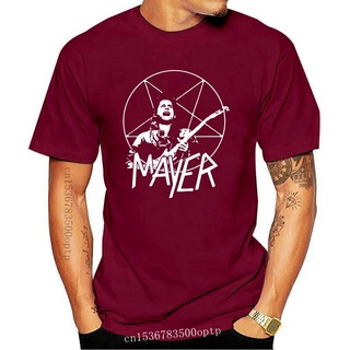 เสื้อยืดผ้าฝ้ายพิมพ์ลายแฟชั่น เสื้อยืด พิมพ์ลาย John Mayer Slayer แฟชั่นสําหรับสตรี