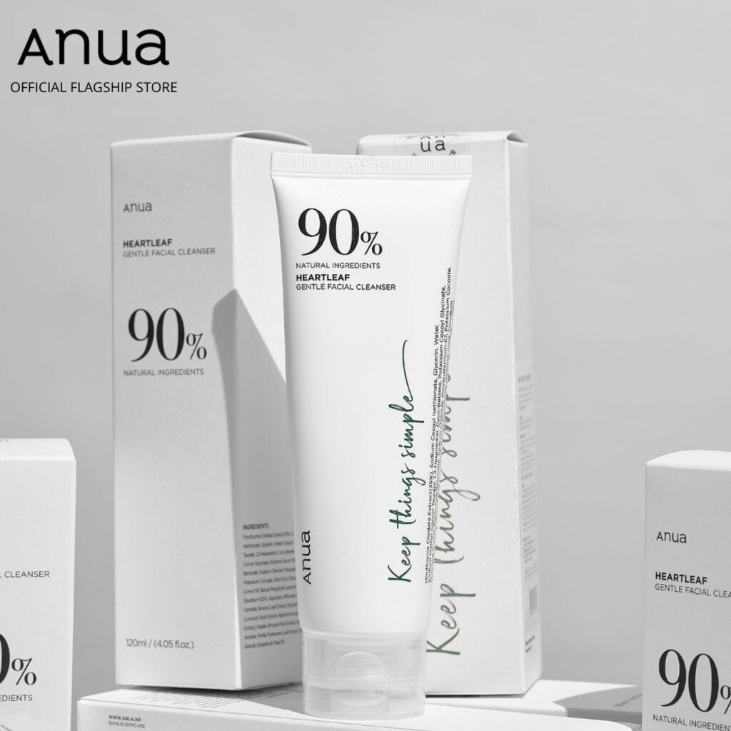 Anua Heartleaf Acne Facial Cleanser 90% 120 ml