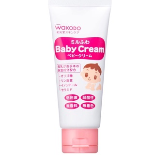 Wakoda baby cream 60g. ครีมบำรุงผิวสำหรับผิวแพ้ง่าย ใช้ได้ตั้งแต่แรกเกิด-ผู้ใหญ่