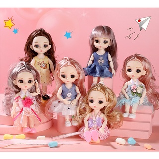 [DIY] ชุดตุ๊กตาเจ้าหญิง Lori little Barbie ขนาด 16 ซม. ของเล่นสําหรับเด็กผู้หญิง