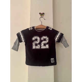 เสื้อยืด แขนยาว สุดเท่ห์ bland PLACE สำหรับเด็กอายุ 12 เดือน สินค้าใหม่