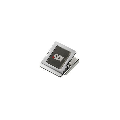 SDI คลิบแม่เหล็ก L 4.5x5 ซม. รุ่น 4287 ติดตู้เหล็ก ตู้เอกสาร ติดตู้เย็น หนีบเอกสารได้ ของแท้ ไต้หวัน (10ตัว/กล่อง)