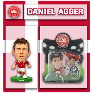 โมเดลนักฟุตบอล SoccerStarz ลิขสิทธิ์แท้ทีมชาติ Denmark - Daniel Agger