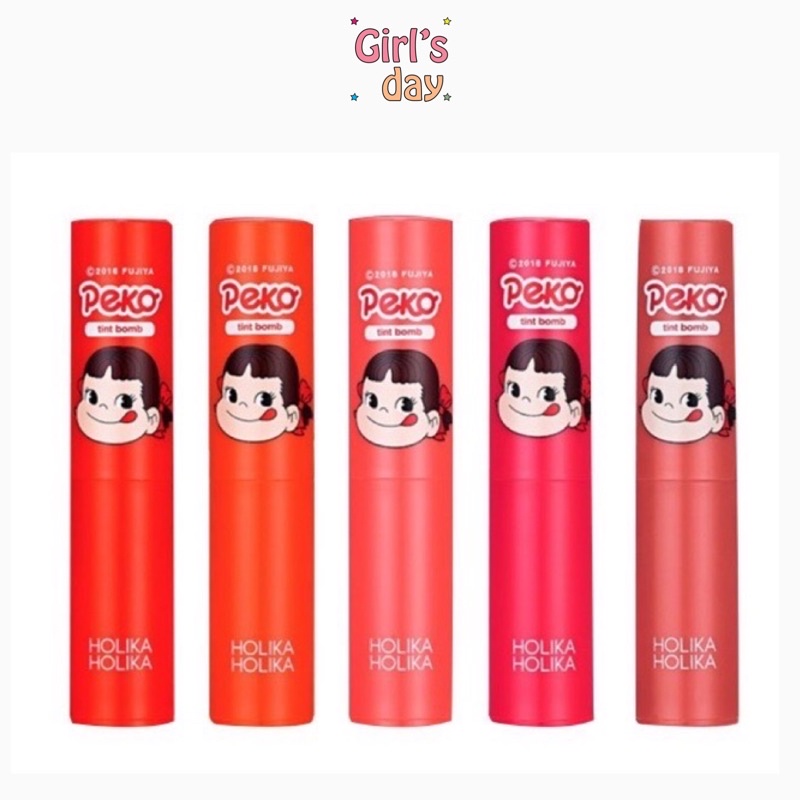 พร้อมส่ง Holika Holika Peko Waterdrop Tint Bomb ลิปเปะโกะ ลิปพิมฐา ของแท้จากเกาหลี