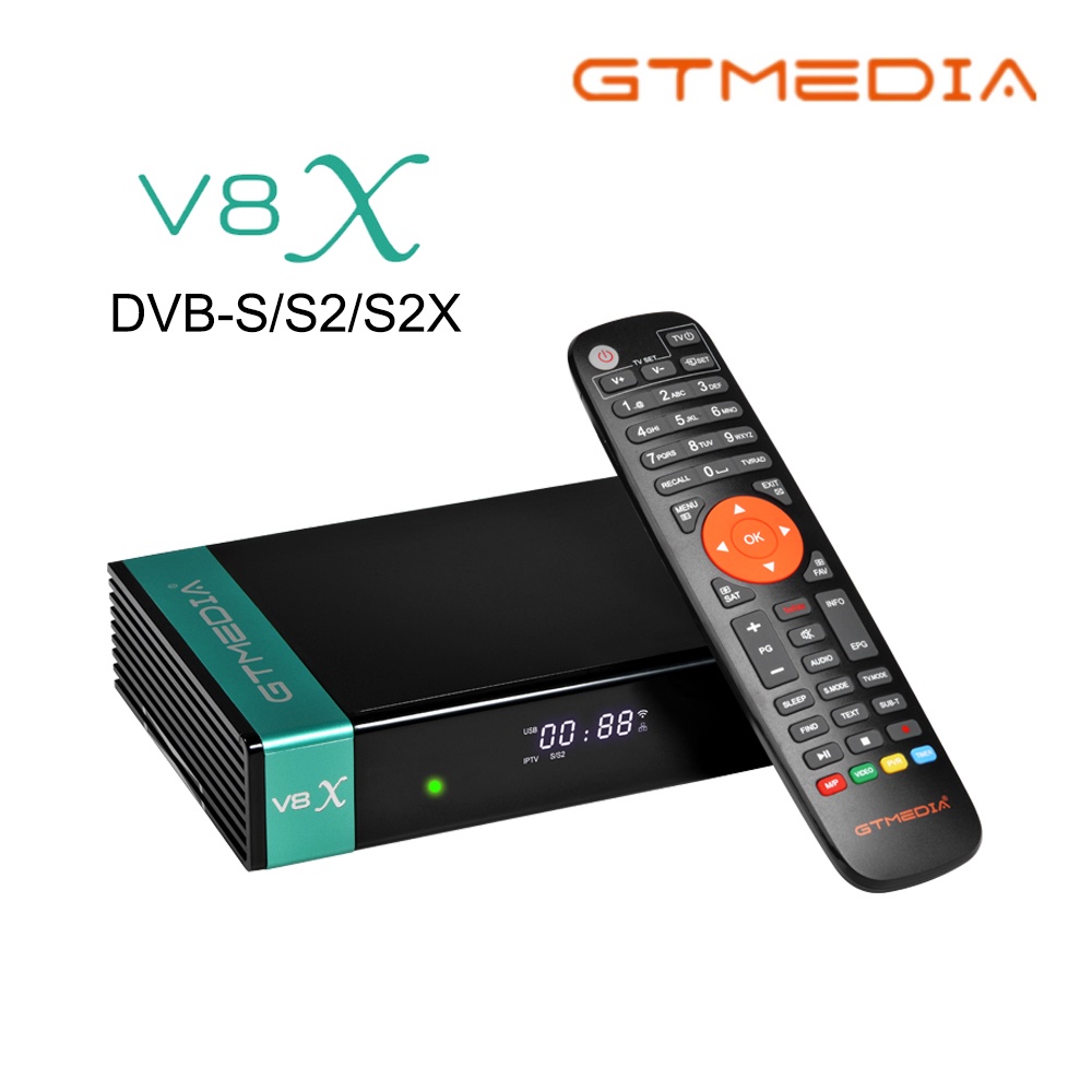 GTMEDIA V8X Support IKs Satellite Receiver DVBS/S2/S2X H.265 CA Card