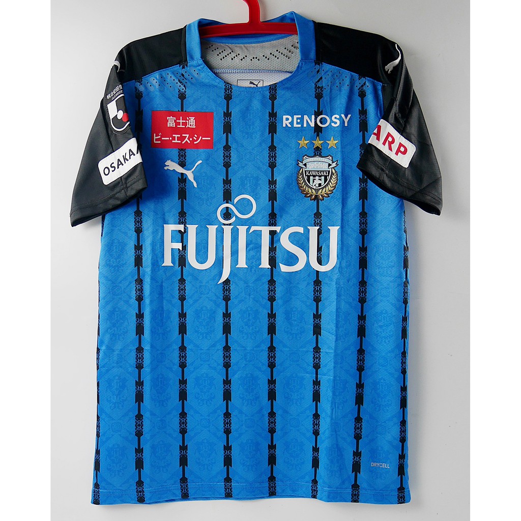 KAWASAKI FRONTALE HOME 2020-2021 PLAYER VERSION J LEAGUE FOOTBALL SHIRT SOCCER JERSEY เสื้อบอล เสื้อ