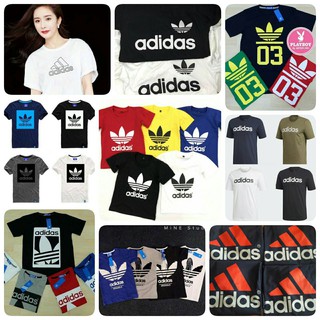 เสื้อครอบครัว ลายแบรนด์ ADIDAS ระบุลายในแชท ไม่มีป้ายคอ ป้ายแขน ราคาพิเศษ