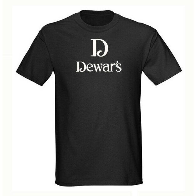 ขายดี เสื้อยืดลําลอง แขนสั้น พิมพ์ลาย DEWAR'S Scotch Whisky LEmidh99LNnddn87 สีขาวSize S-5XL