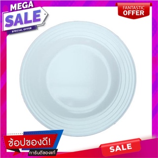 จานเมลามีนตื้น 9" SUPERWARE PLAIN ITEM  อุปกรณ์ใส่อาหาร MELAMINE FLAT PLATE 9" SUPERWARE PLAIN ITEM 