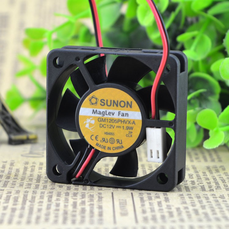 ในตัว quasi SUNON 5015 12V 1.9W GM1205PHVX-A พัดลมเซิร์ฟเวอร์ไฮดรอลิก