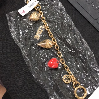 โซ่คล้องกระเป๋าทอรี่ heart chain key fob