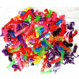 💥พร้อมส่ง💥รองเท้าบาร์บี้แบบสุ่ม 20 คู่ ไม่มีคู่ซ้ำ100%