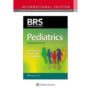 BRS Pediatrics, 2ed IE - ISBN 9781975106713