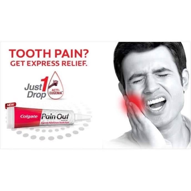 Colgate เจลลดอาการปวดฟัน อย่างเฉียบพลัน10g  ❌หายปวดภายใน 3 นาที❌