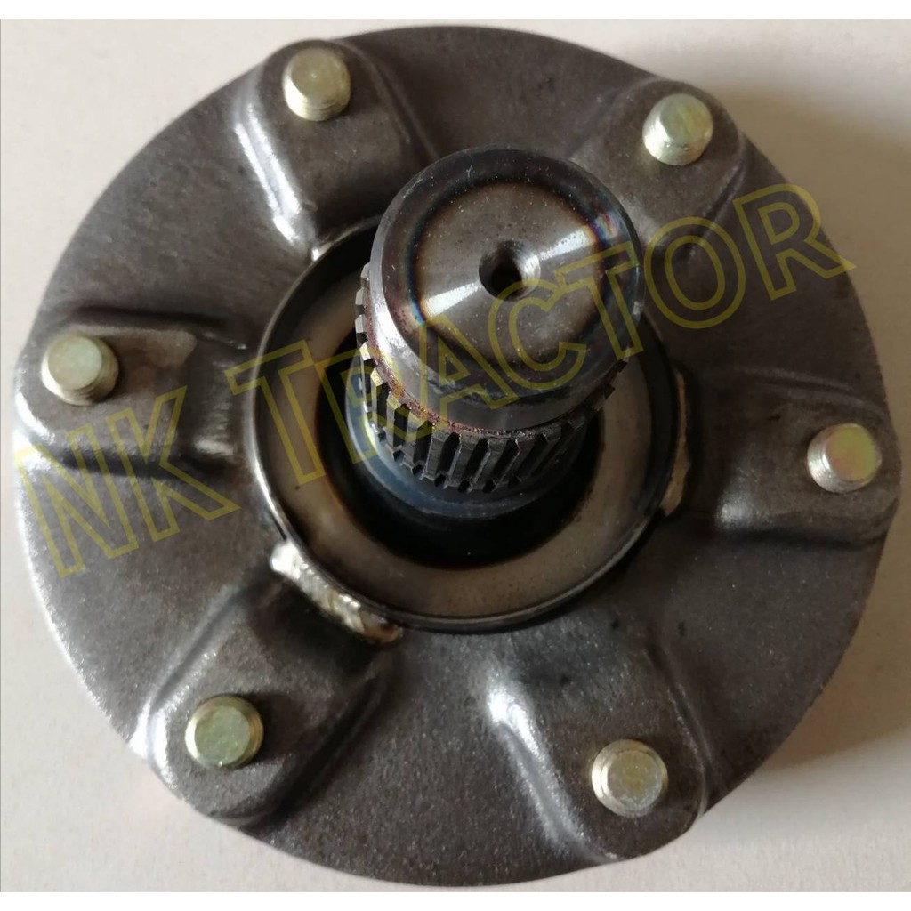 (พร้อมน๊อต) L3408 L3608 L4018 L4508 L4708 L5018 L2808 L3008 ดุมล้อหน้า (หน้าแปลนเพลาล้อ แกนเพลาล้อ เ