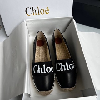 รองเท้า CHLOE canvas shoes ( เหมือนเเท้มาก เเบบใช้สลับเเม้ได้สบาย💛