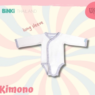 BiNKi Kimono Classic - Long Sleeve (Lilac, White)