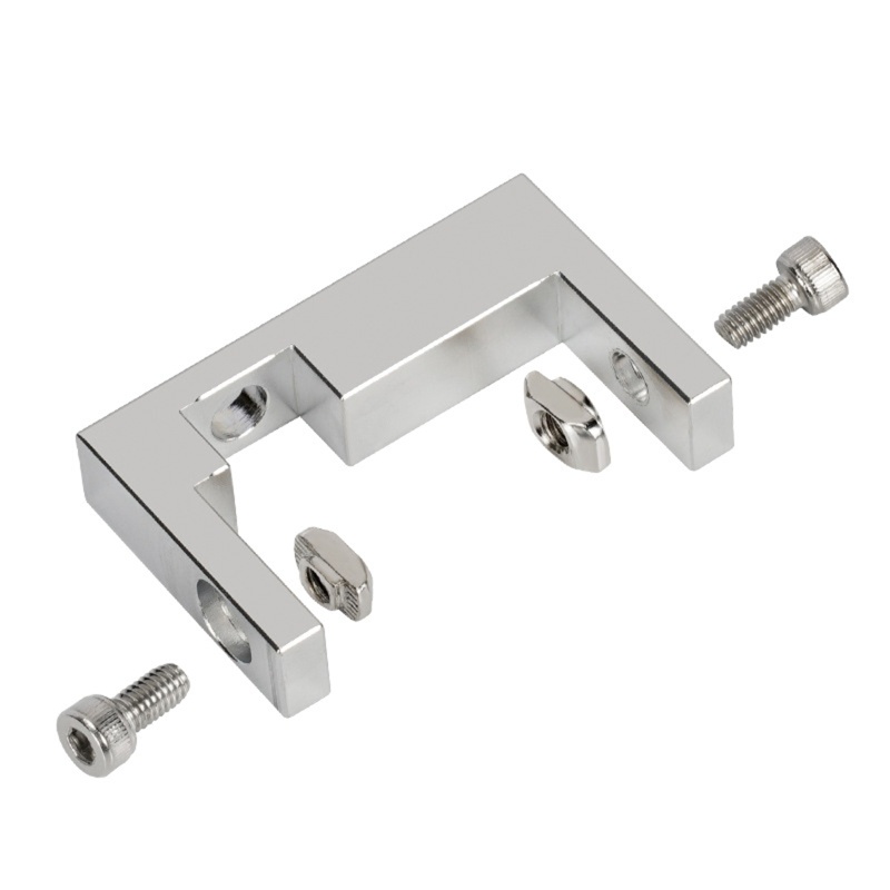 Fun 3D เครื่องพิมพ์ Voron 2020 2040 โปรไฟล์บล็อกคงที่ MGN12 Linear Guide Fixing Block สําหรับ Ender 3 อลูมิเนียมคุณภาพ