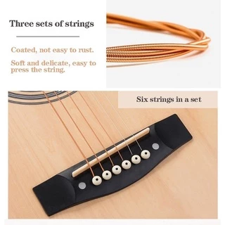66 ชิ้น อุปกรณ์กีตาร์ เครื่องมือ สายกีตาร์โปร่ง สายที่ แบบครบชุด6สาย Fender ปลอกนิ้ว