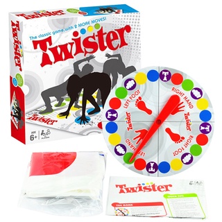 ของเล่นเกม Twister Games Twisting The Body สําหรับเด็ก และผู้ใหญ่