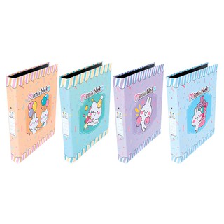 Elephant ตราช้าง แฟ้ม แฟ้มเก็บเอกสาร 2 ห่วง A4 ลายมิมิเนโกะ (คละสี)