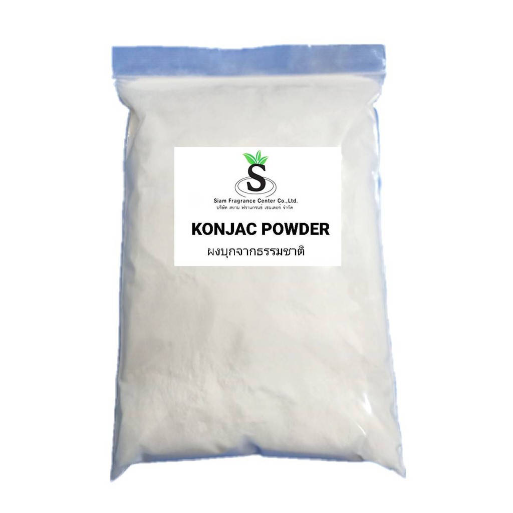 ผงบุก ผงวุ้น แป้งบุก สำเร็จรูป สกัดบริสุทธิ์จากธรรมชาติ KONJAC POWDER พร้อมส่ง ขนาดบรรจุ 100g.