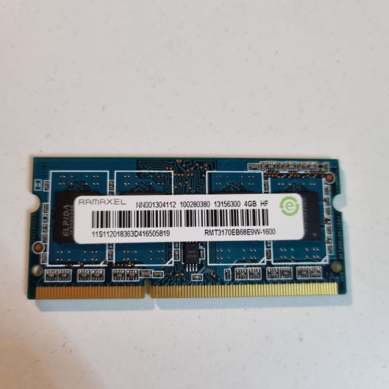 Ram notebook ddr3 4gb มือสอง