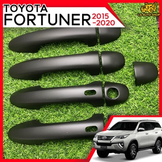 ครอบมือจับประตู  TOYOTA Fortuner 2015-2020  สีดำเงา (AOS) lg_autoshop