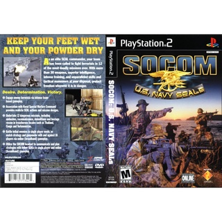 แผ่นเกมส์ PS2 SOCOM - U.S. Navy SEALs   คุณภาพ ส่งไว (DVD)