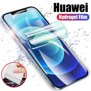 Hydrogel Film on the Screen Protector For Huawei P20 P30 P40 Pro P10 Plus Screen Protector For HUawei Mate 10 20 20X 30 40 Pro 40Pro+