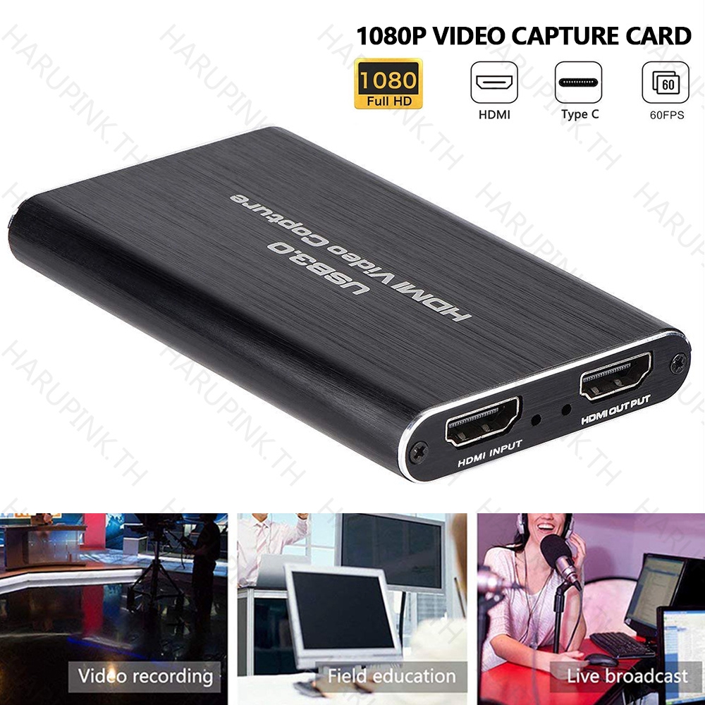 Usb 3 0 Hdmi Video Game Capture Card Hd 1080p 60fps Live