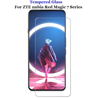 ฟิล์มกระจกนิรภัยกันรอยหน้าจอ 9H 2.5D กันระเบิด สําหรับ ZTE nubia Red Magic 7 7S Pro