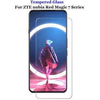 ฟิล์มกระจกนิรภัยกันรอยหน้าจอ 9H 2.5D กันระเบิด สําหรับ ZTE nubia Red Magic 7 7S Pro