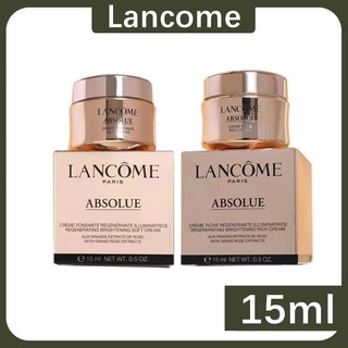 Lancome Absolue Soft Cream / Lancome Absolue Rich Cream 15ml ครีมบำรุงผิวสำหรับกลางวัน