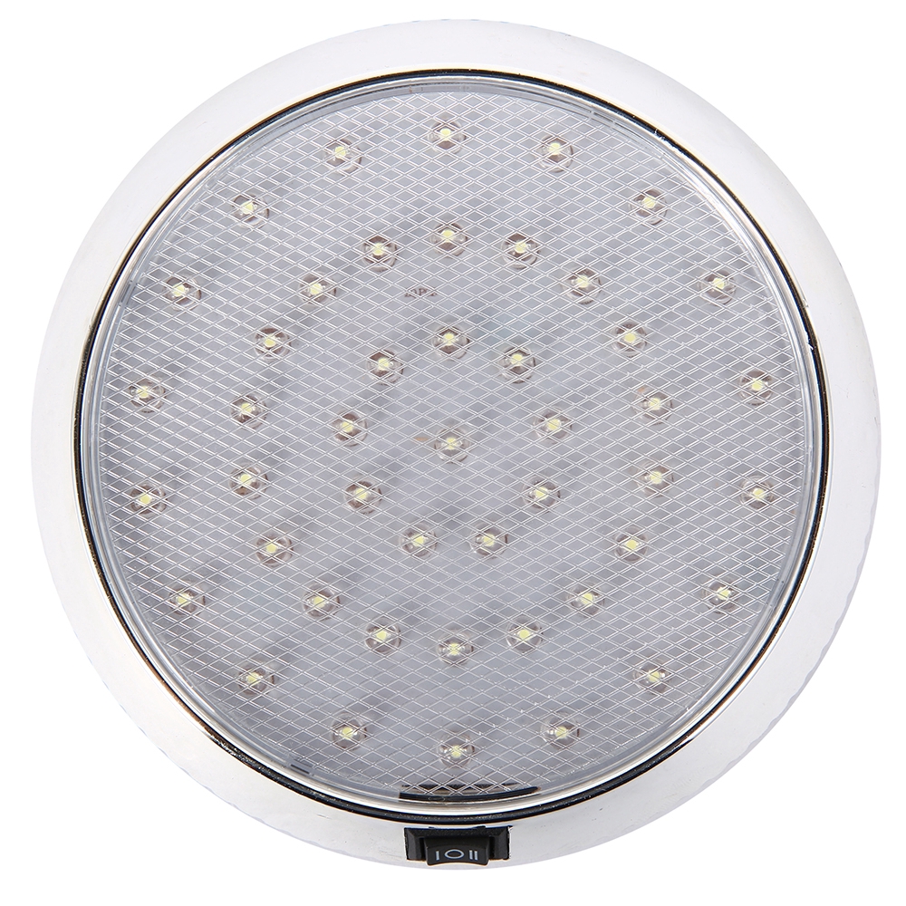 ไฟเพดานรังผึ้งกลม โคมไฟติดหลังคารถยนต์ gt-007 Car White LED Vehicle Interior Roof