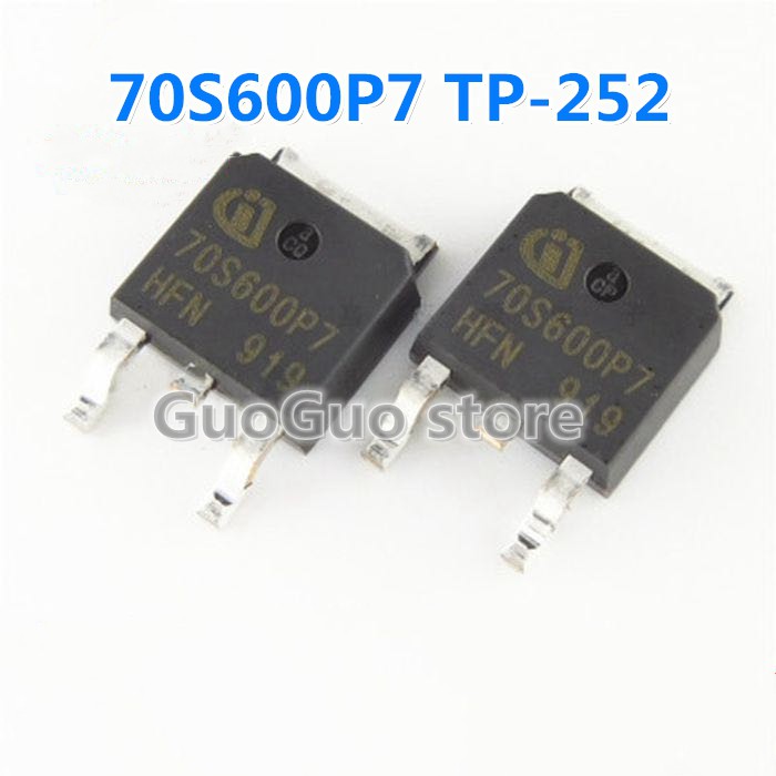 5pcs 70S600P7 TO-252 IPD70R600P7S TO252 20.5A/700V MOSFET ทรานซิสเตอร์