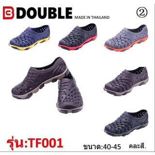 รองเท้าหุ้มส้นเกาหลี ชาย -TF001 พื้นหนา 2ชั้น