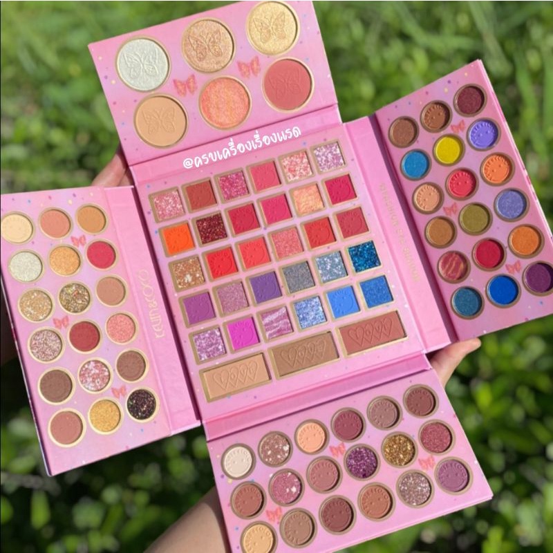 ส่งฟรี/ส่งไว พาเลททาตา พาเลตต์​อายแชโดว์​ Kevin​&Coco 105 สี เนื้อแมท เนื้อชิ​มเมอร์​ ตลับใหญ่​มากก ติดทน กันน้ำ 4u2