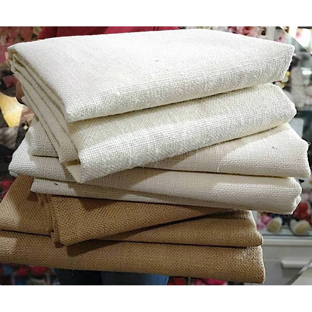 30cm x 30cm 04FB1301s ผ้ากระสอบ ตาถี่เบอร์ 2 เนื้อละเอียด (มีหลายขนาดให้เลือก) ขนาด 30cm x 30cm – โปรปัง