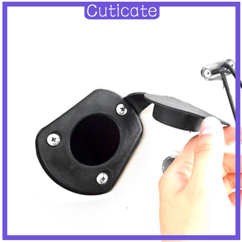 [CUTICATE] prettyia 4 Plastic Flush Mount Fishing Rod Holder Gasket