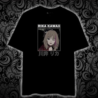 RIKA KAWAII Printed t shirt unisex 100% cotton